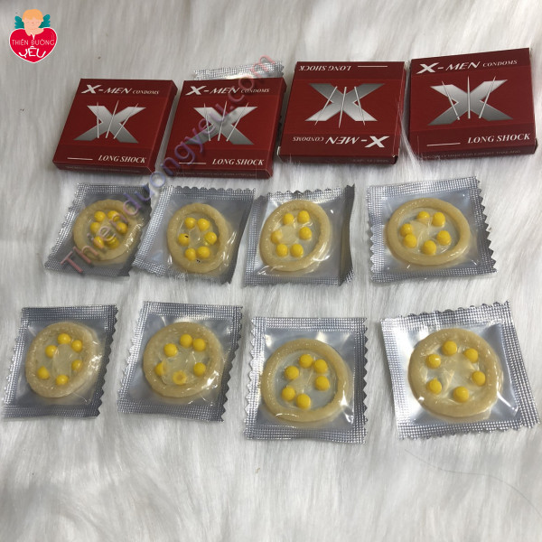 Hộp Bao Cao Su Xmen Có 6 Bi KÉo Dài Thời Gian
